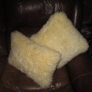 RH | Baby Luxe Lambskin Pillow Covers